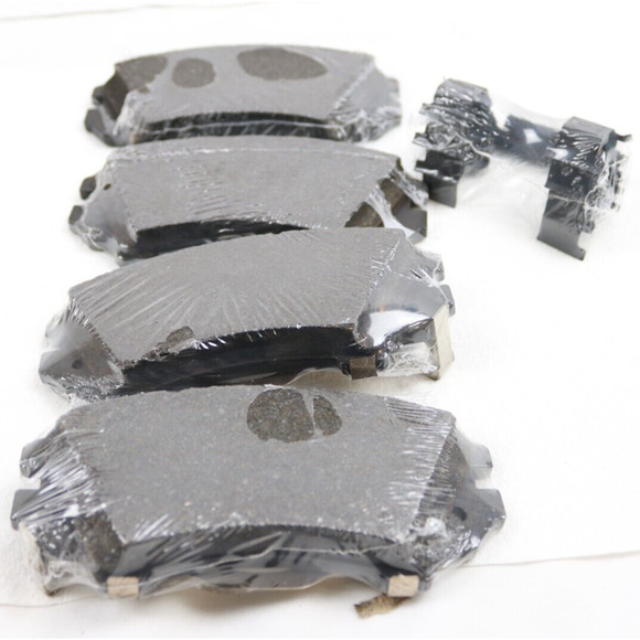 Front Disc Brake Pad Set w/ Clips for 2014-17 Chevrolet Caprice V6 V8, 171-1083 - Picture 5 of 7